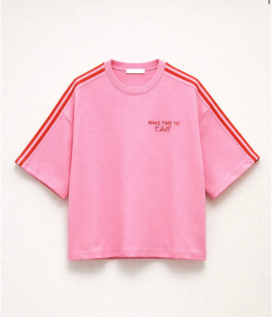 T-Shirt Rosa/Rot