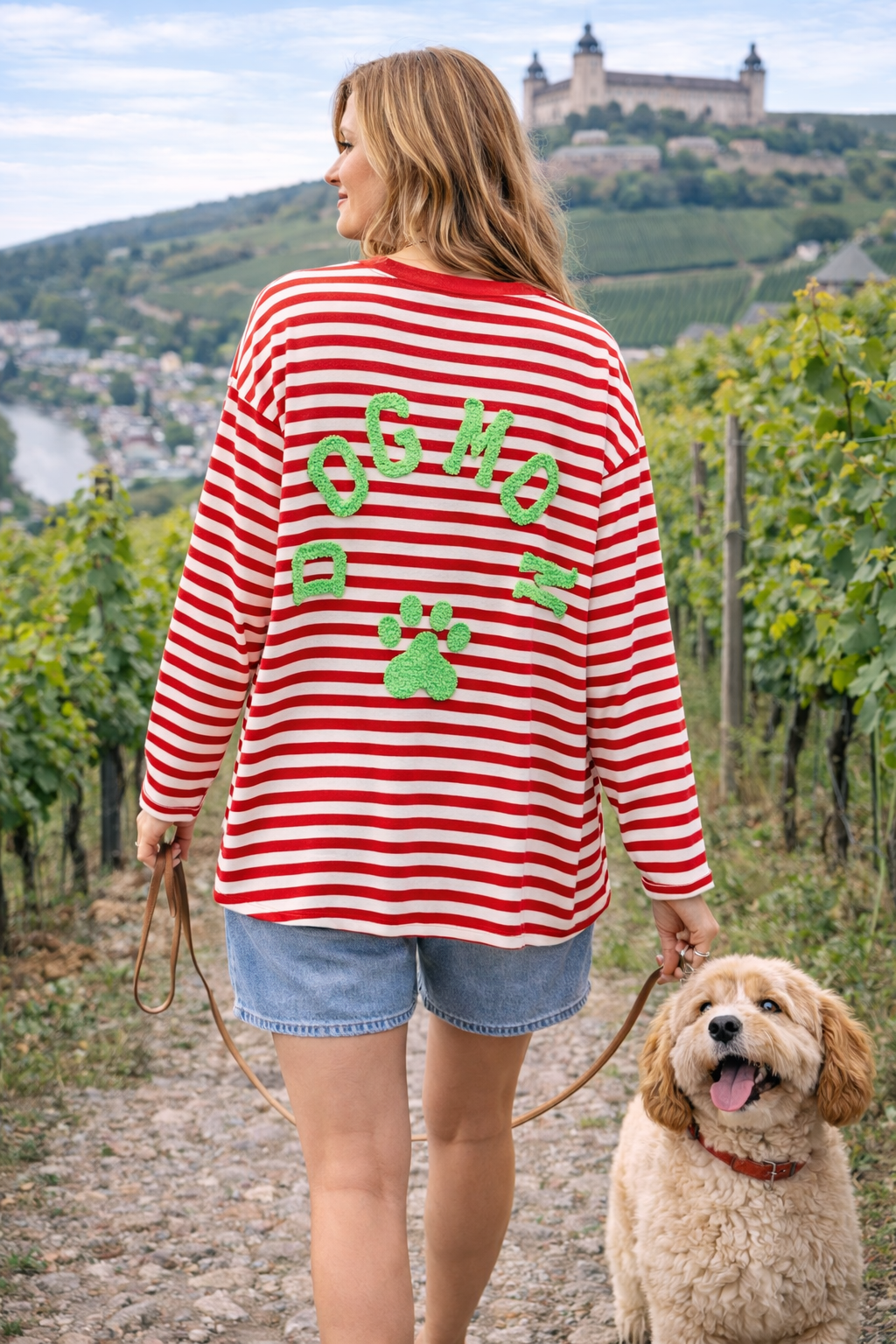 Shirt Langarm DOGGY MOM