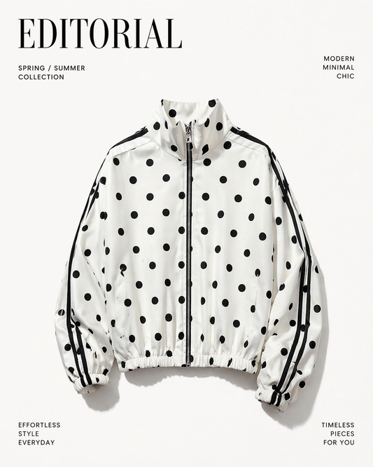 Trainingsjacke Polka Dots