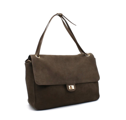 Handtasche Big Wildleder