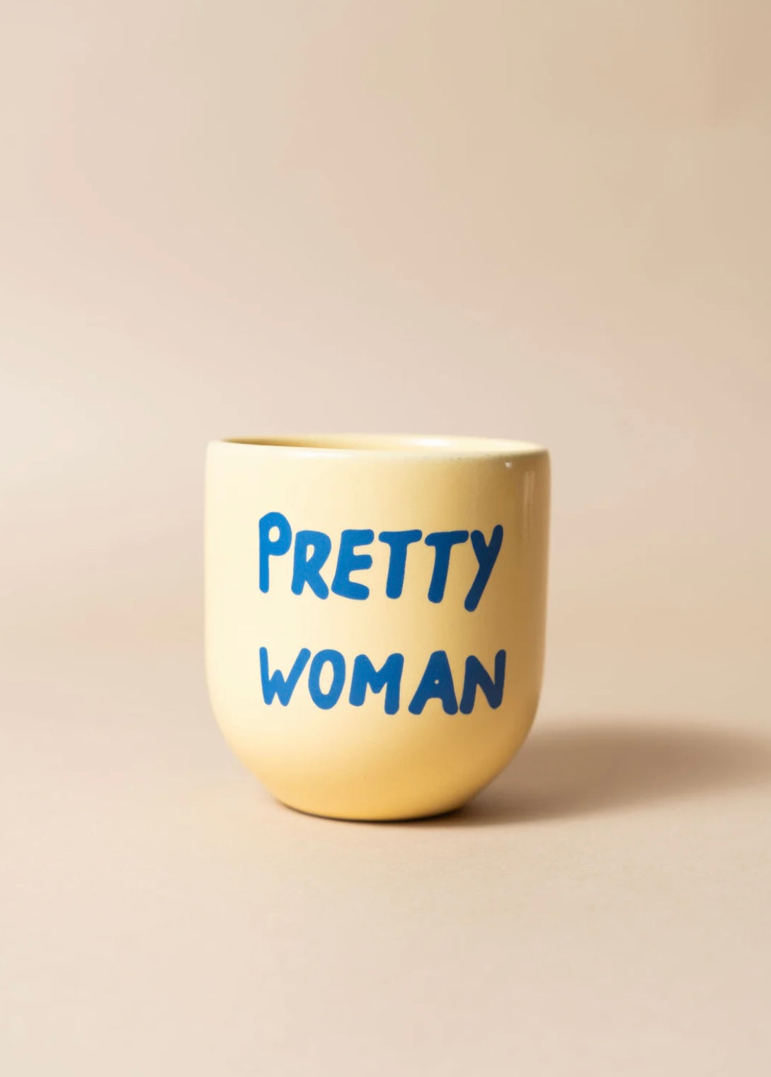 Tasse Gelb PRETTY WOMAN