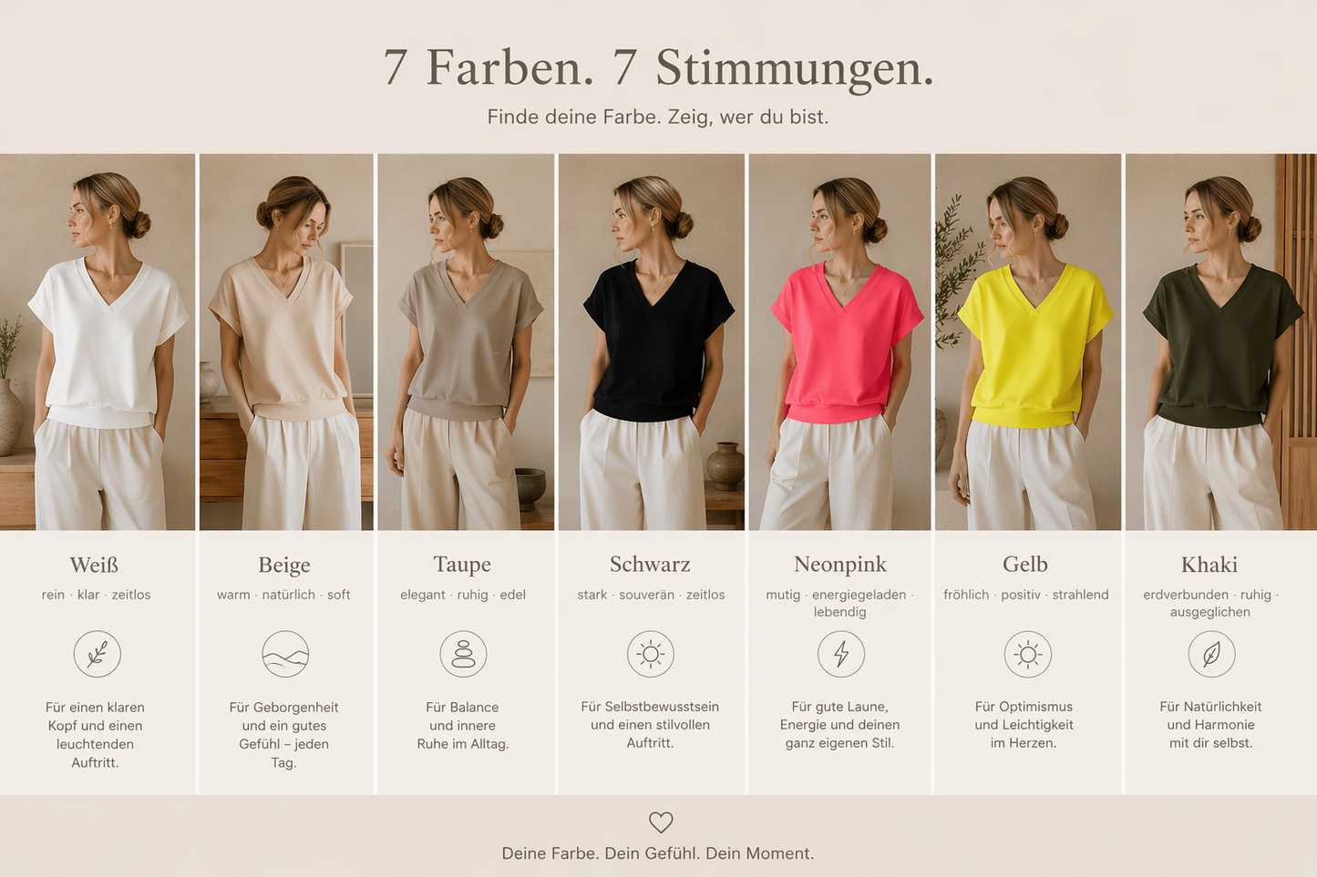 T-Shirt V-Schnitt
