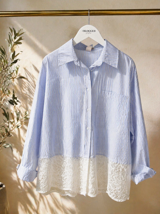 Bluse Spitze