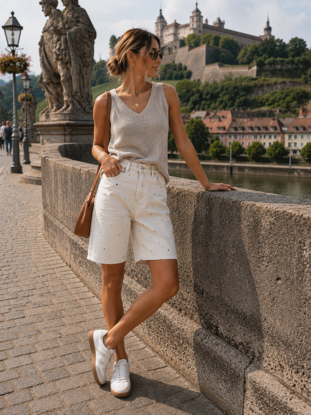Bermuda Jeans Bunt