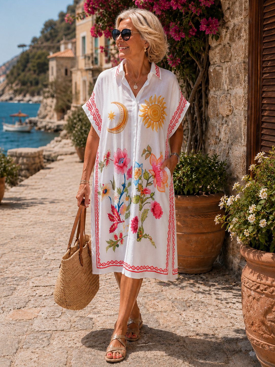 Tunika Blumen