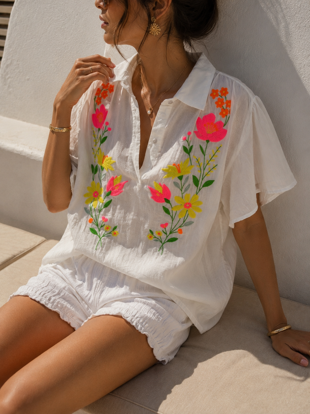 Bluse Floral