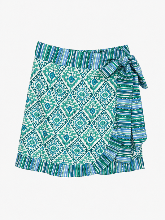 Wickelrock Boho Kurz