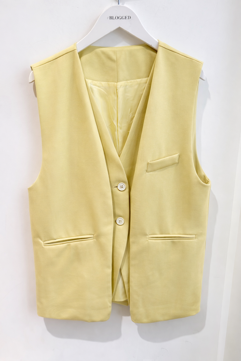 Weste Soft Lemon