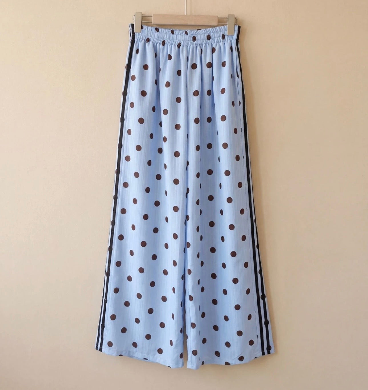 Wide Leg Hose Polka Dots