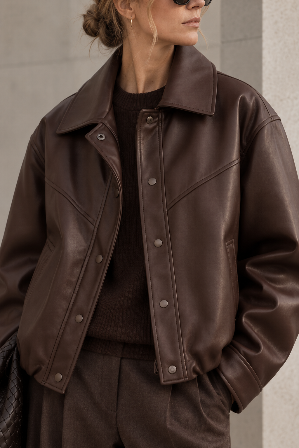 Lederjacke Vegan