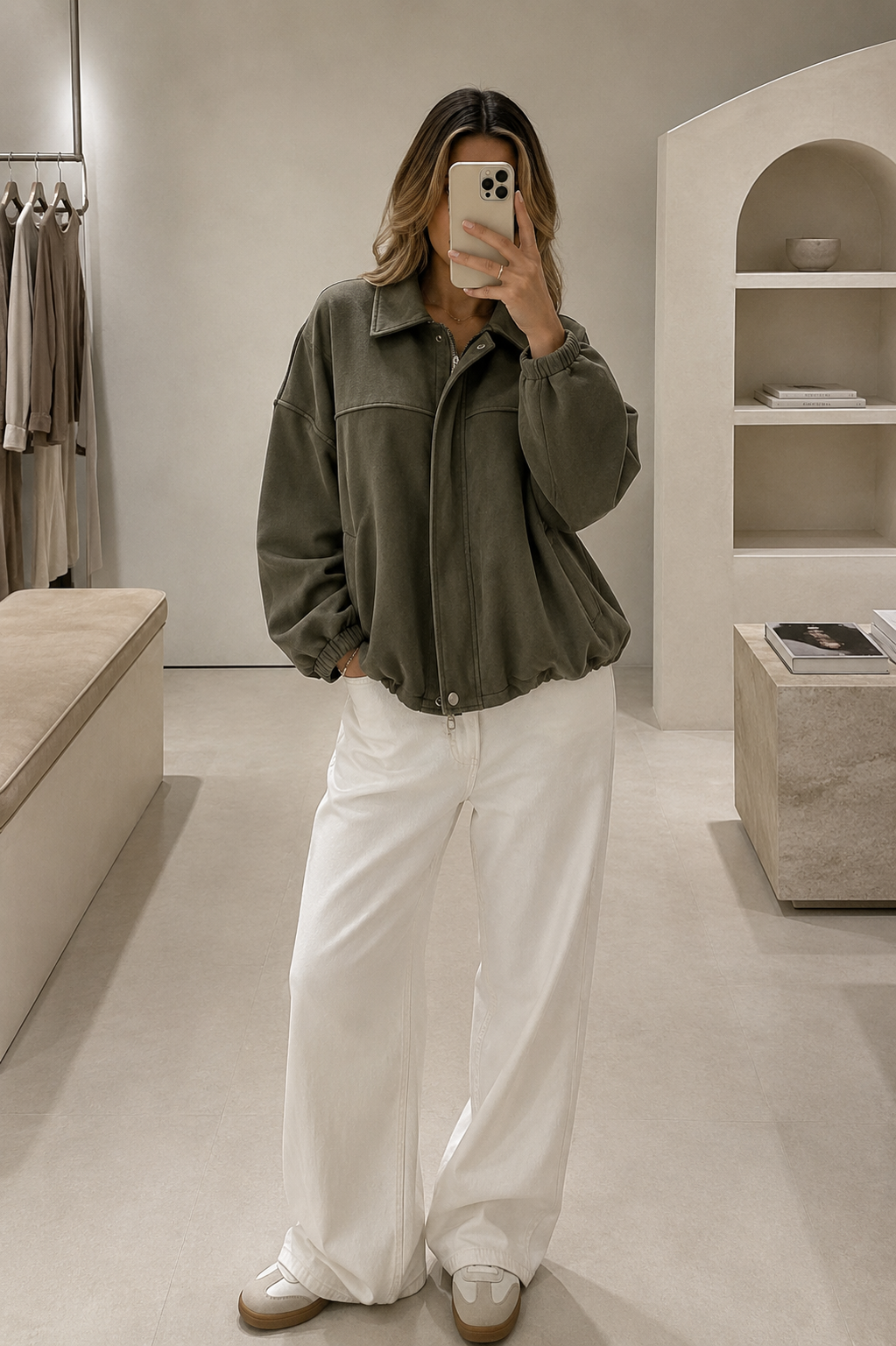 Jacke Velour