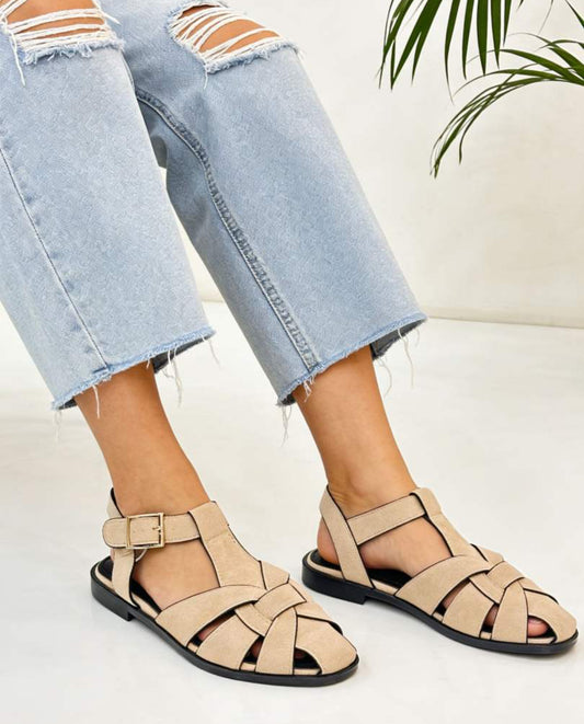 Sandale Beige