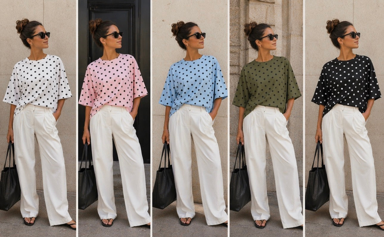 Shirt Oversize Dots