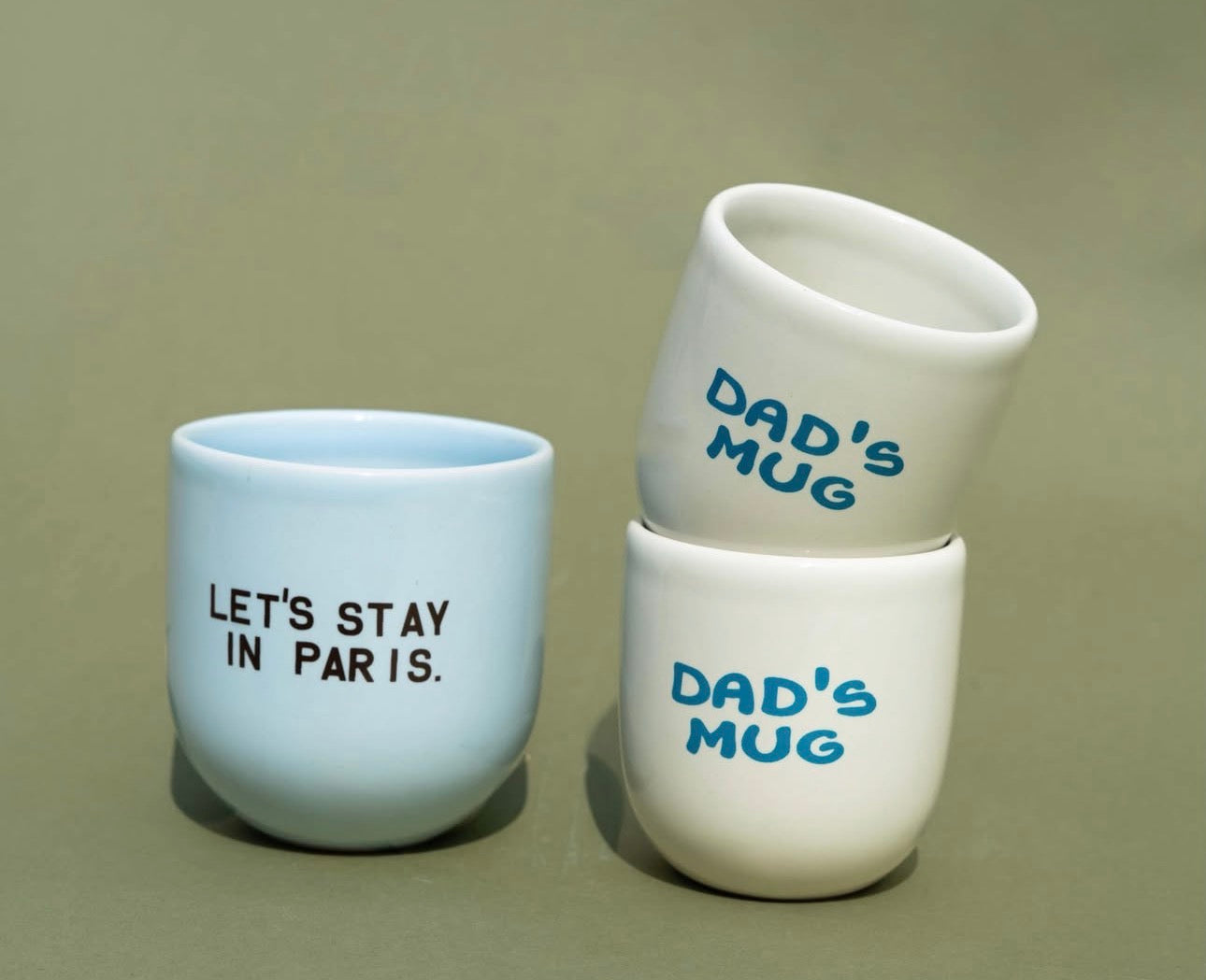 Espresso Tasse Weiß DAD`S MUG