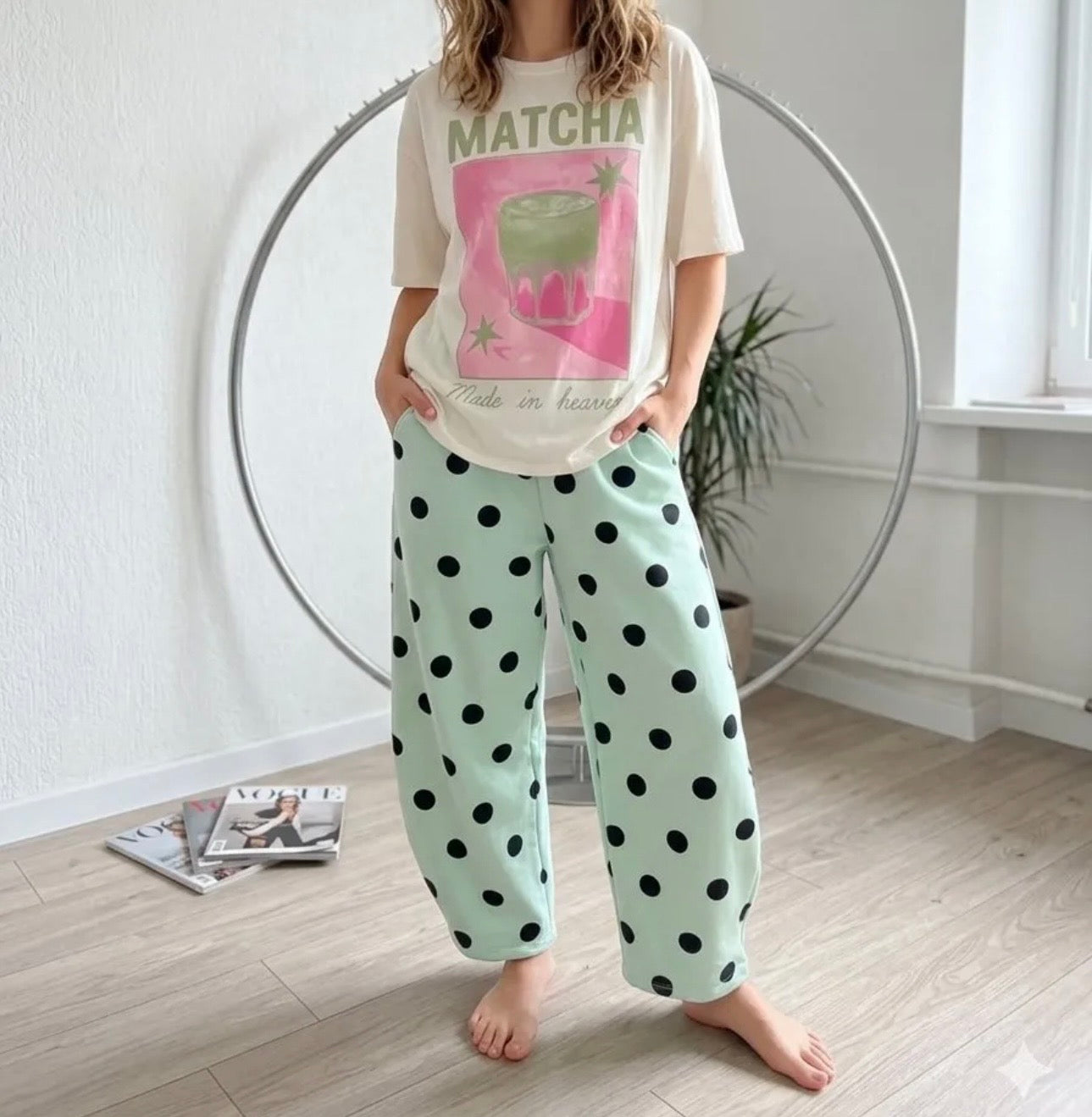 Ballon Jogger Polka Dots