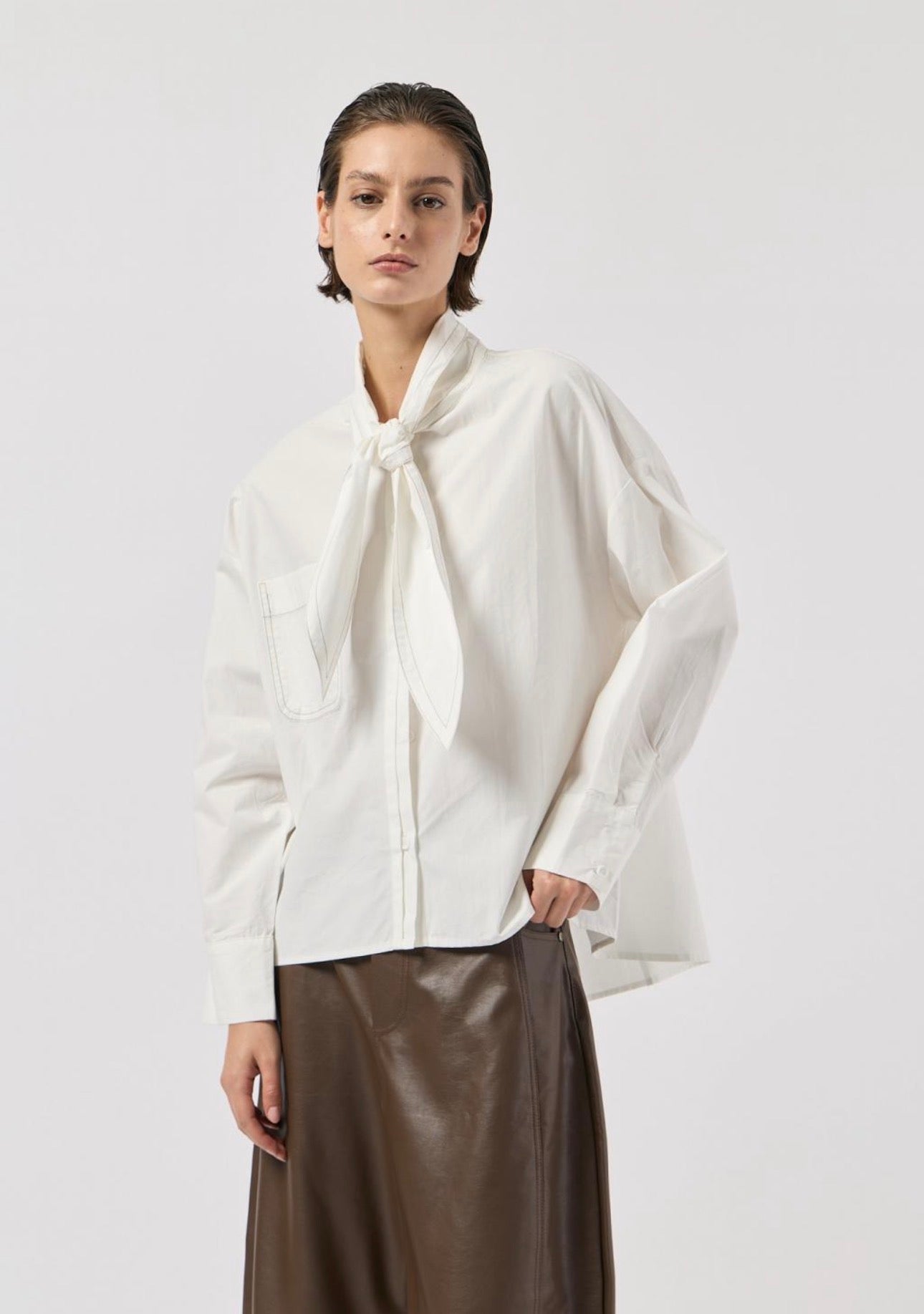 Bluse Schleife