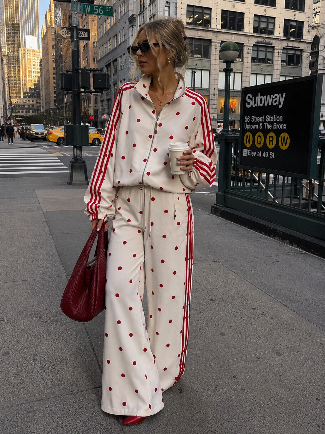 Trainingshose Polka Dots