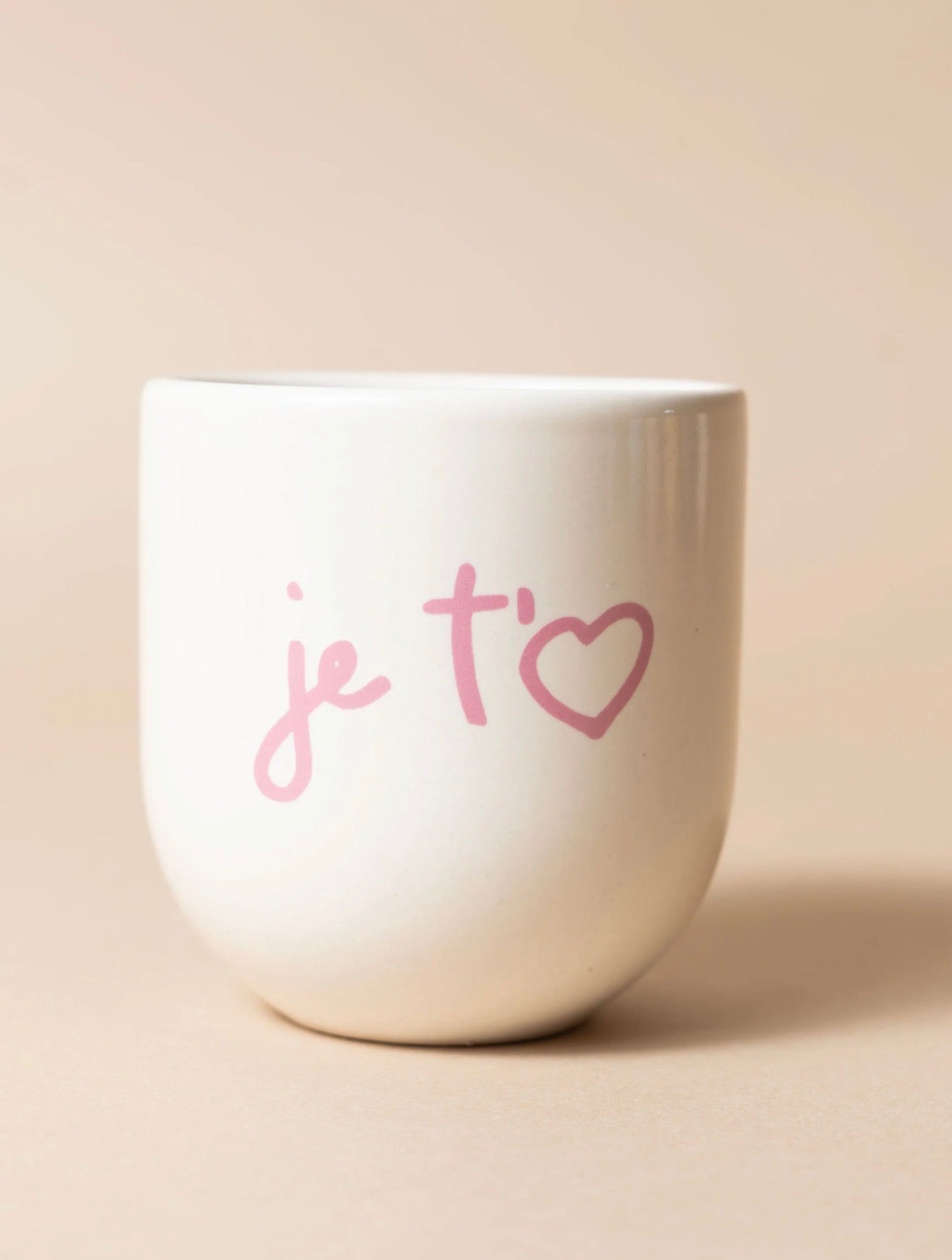 Tasse Weiß Je Tàime