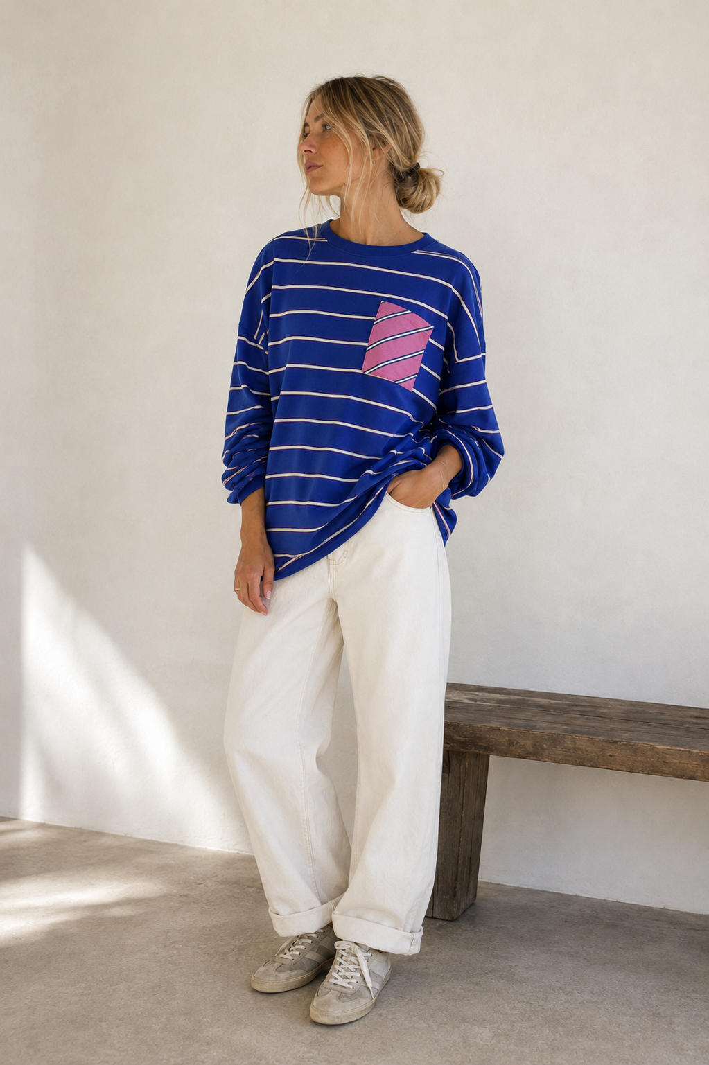 Langarm Shirt Stripes