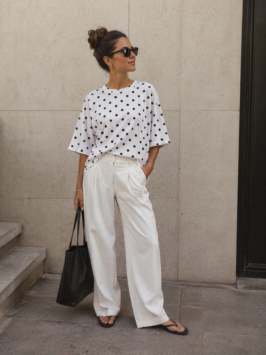 Shirt Oversize Dots