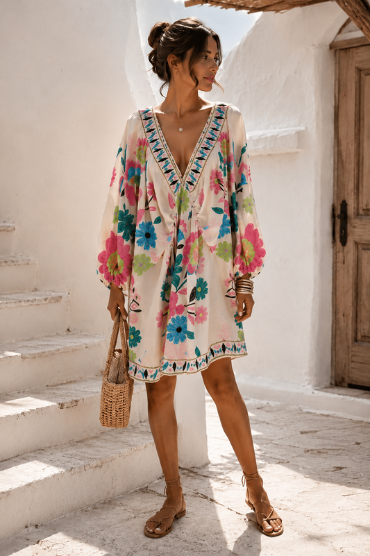Boho Tunikakleid
