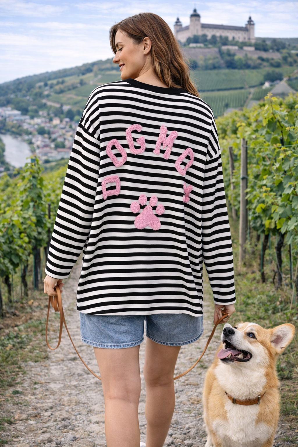 Shirt Langarm DOGGY MOM