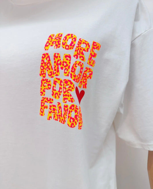T-Shirt More Amor Por Favor