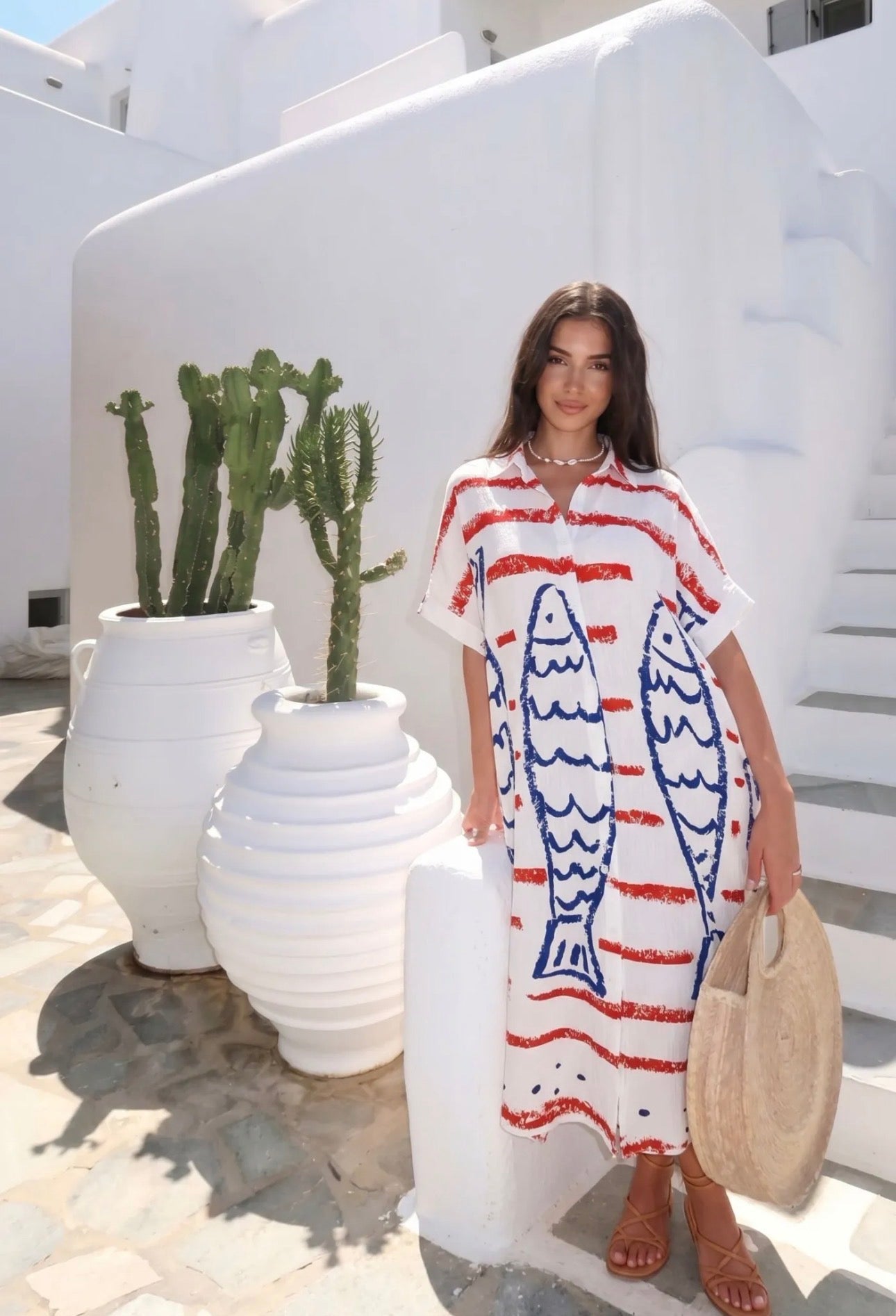 Kleid Tunika Sardinen