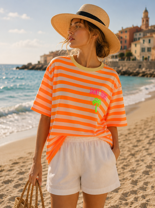 T-Shirt Streifen Saint Tropez