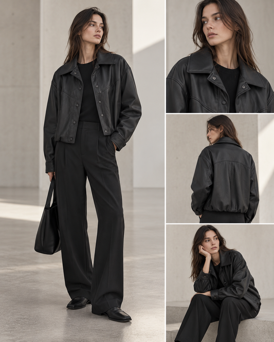 Lederjacke Vegan