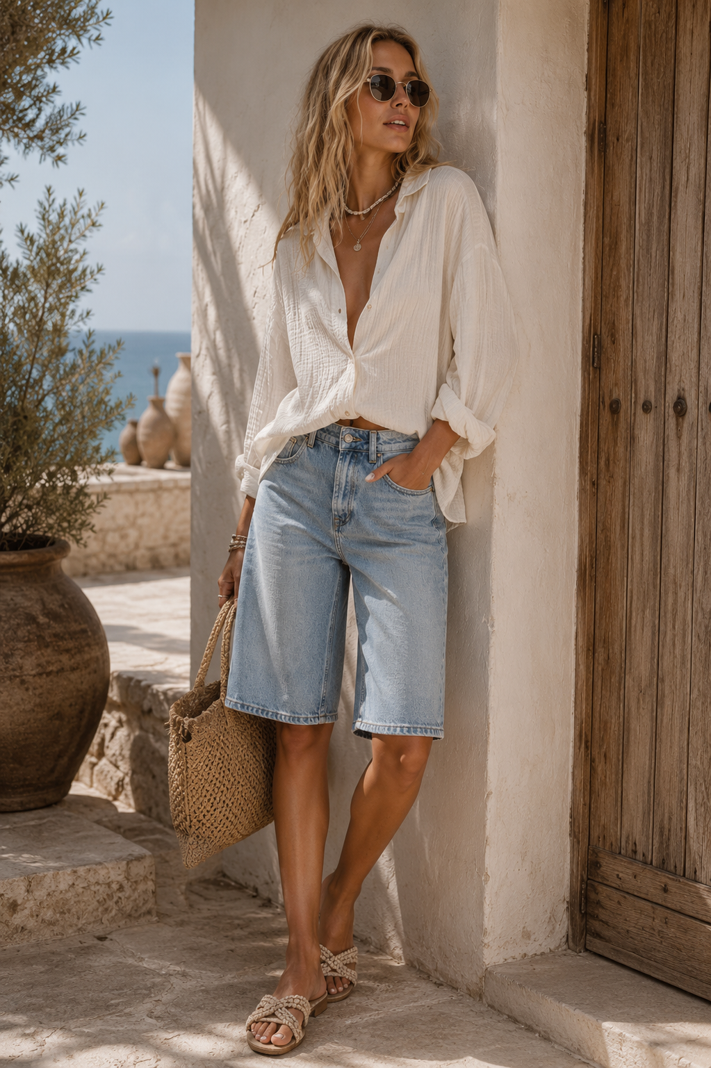 Jeans Bermuda Shorts