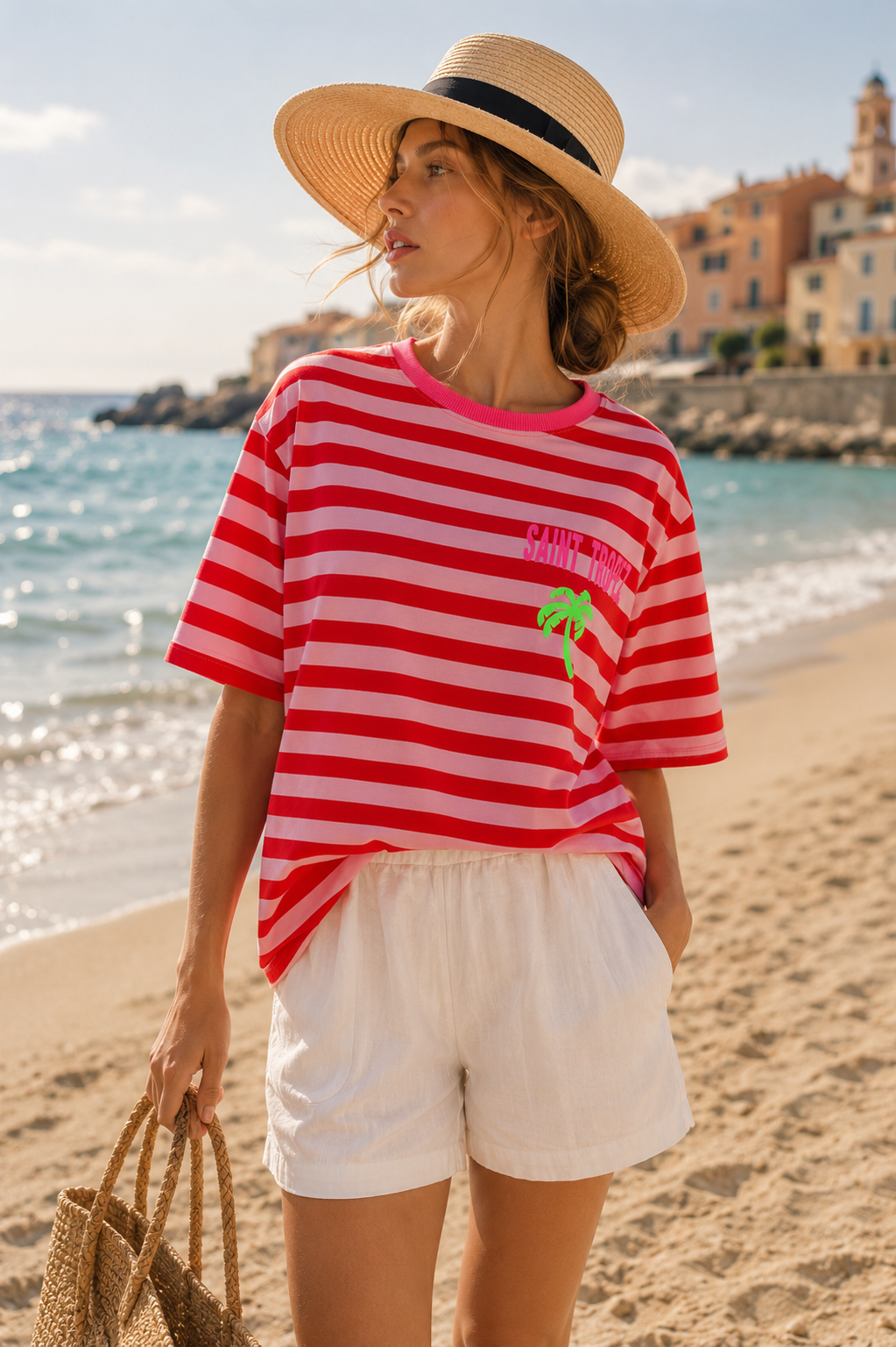 T-Shirt Streifen Saint Tropez