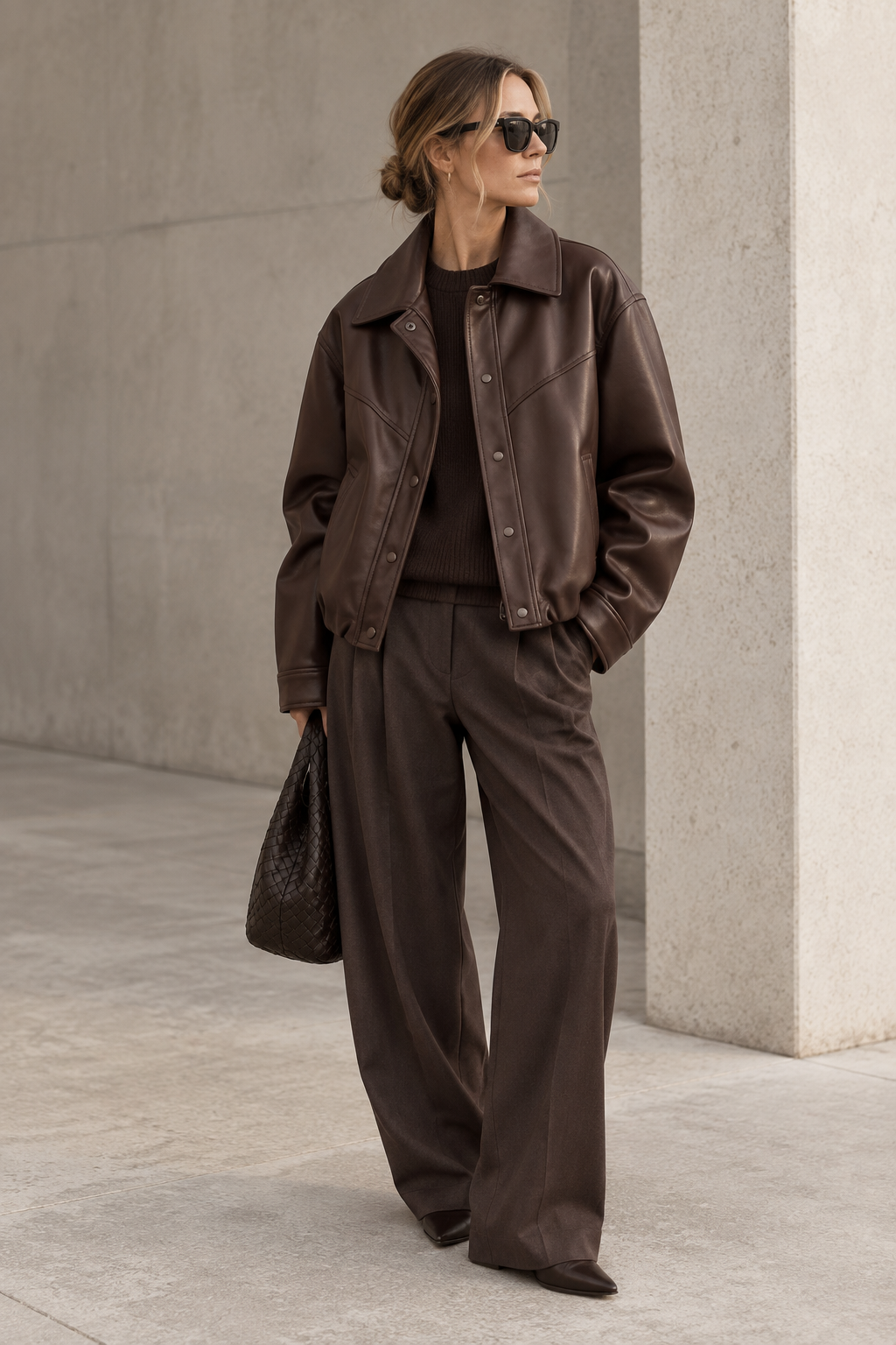 Lederjacke Vegan