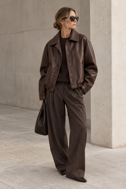 Lederjacke Vegan