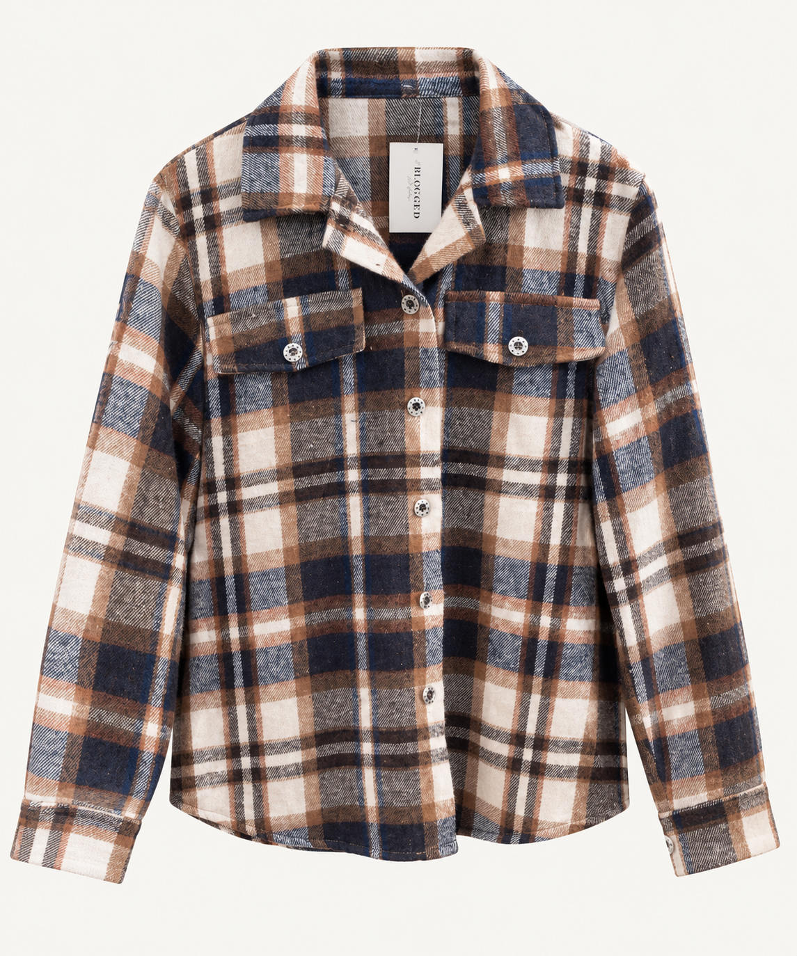 Karohemd Flanell Blau