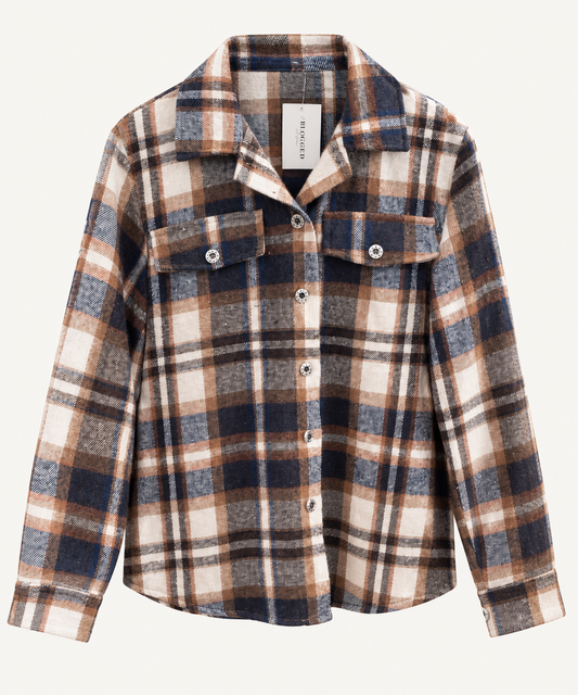 Karohemd Flanell Blau