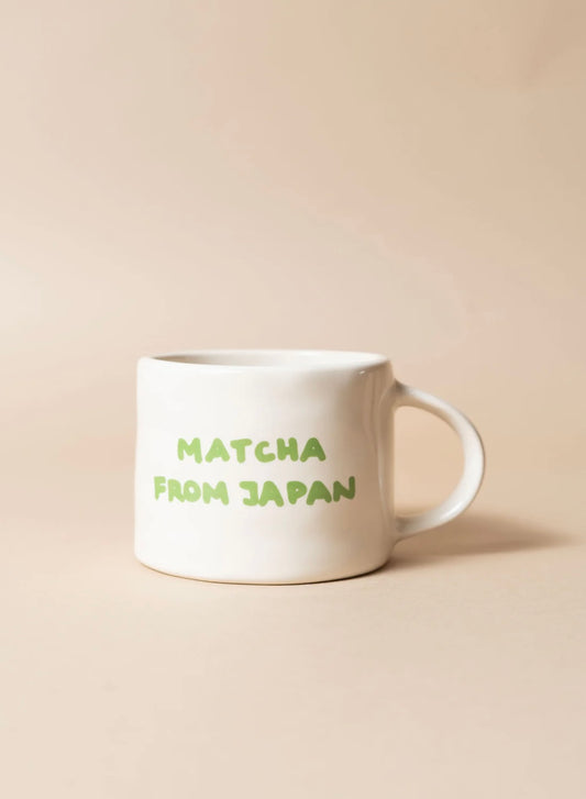 Tasse Weiß MATCHA FROM JAPAN