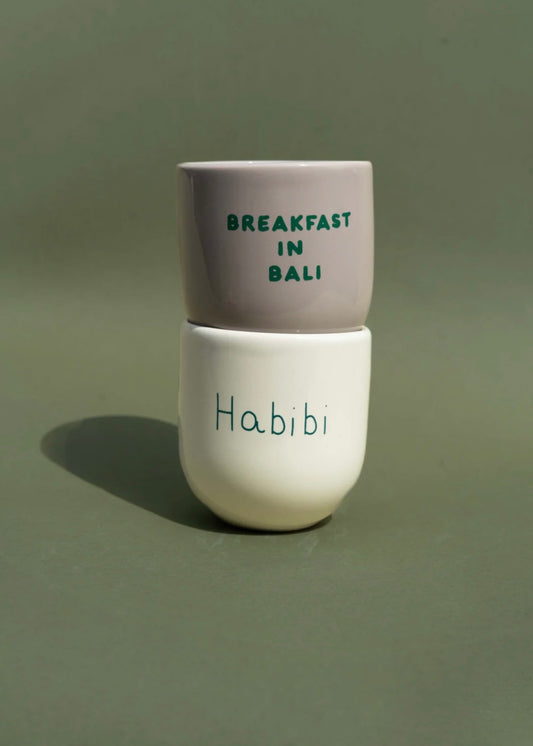 Tasse Weiß HABIBI
