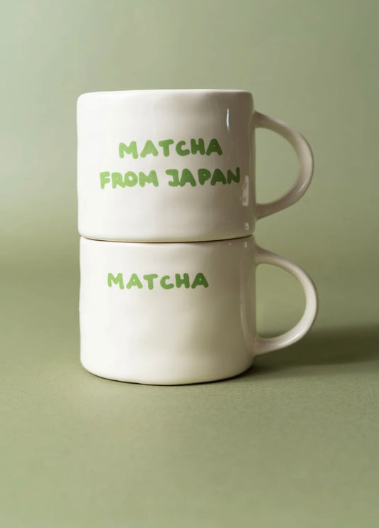 Tasse Weiß MATCHA FROM JAPAN