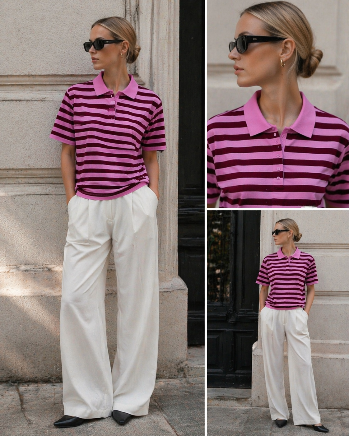 Poloshirt Streifen