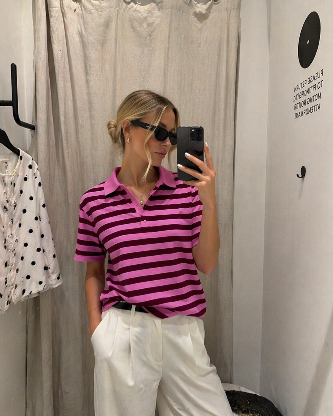 Poloshirt Streifen