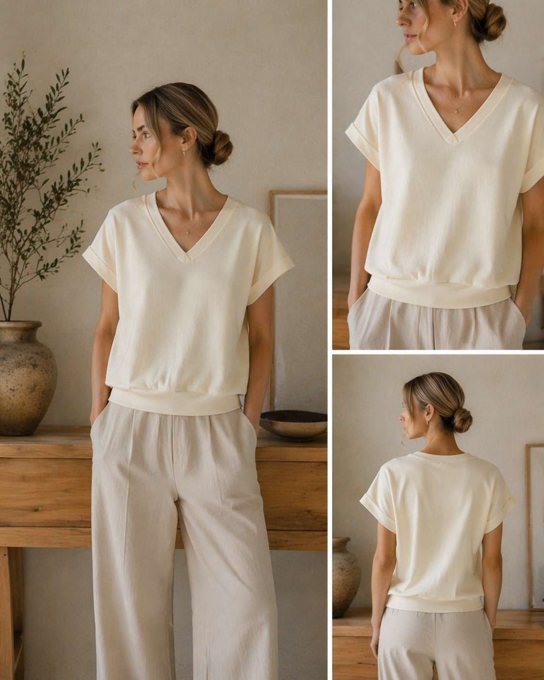 T-Shirt V-Schnitt