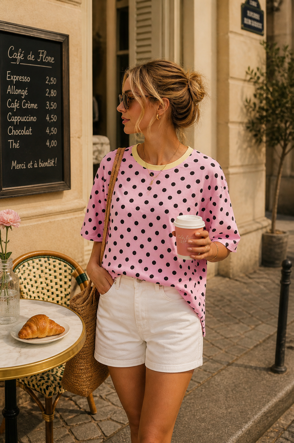 T-Shirt Polka Dots
