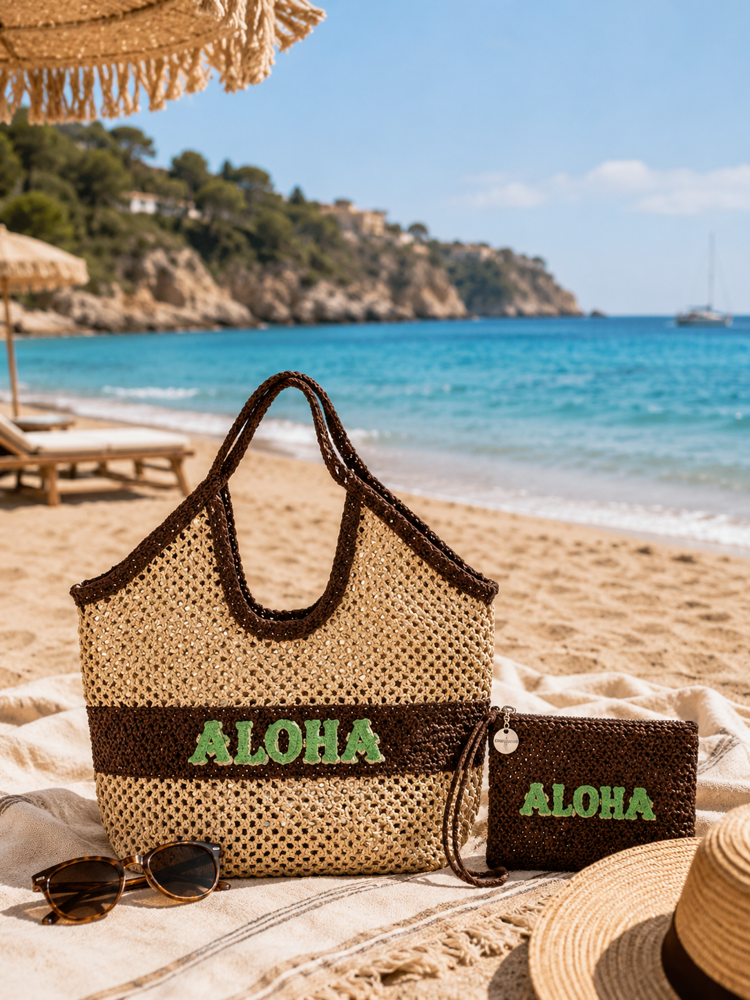 Tasche Aloha Braun