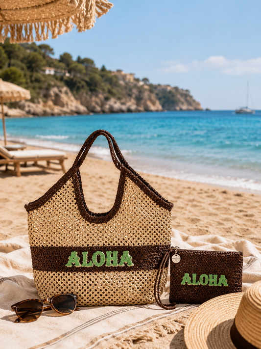 Tasche Aloha Braun