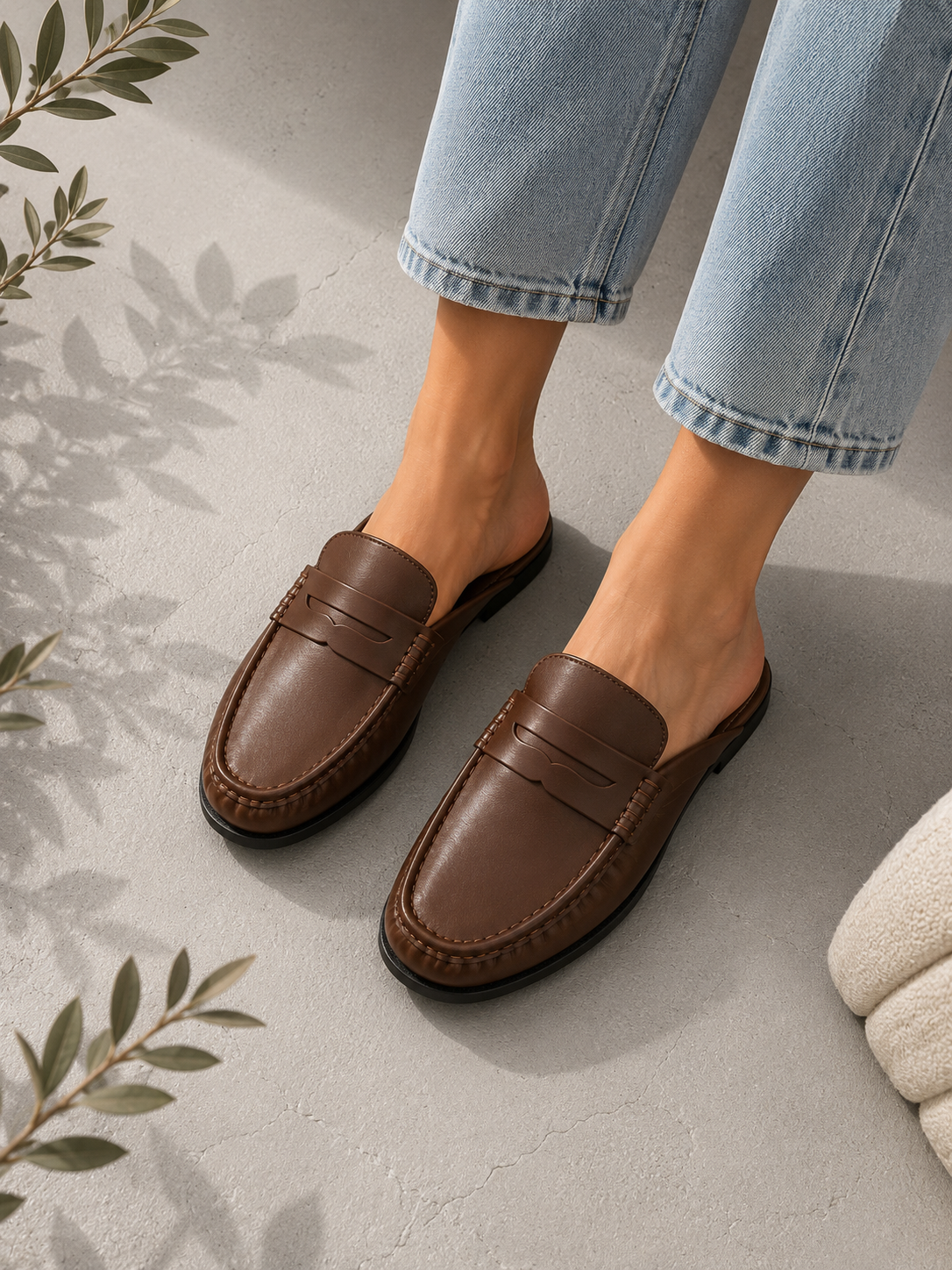 Slipper Loafer Braun