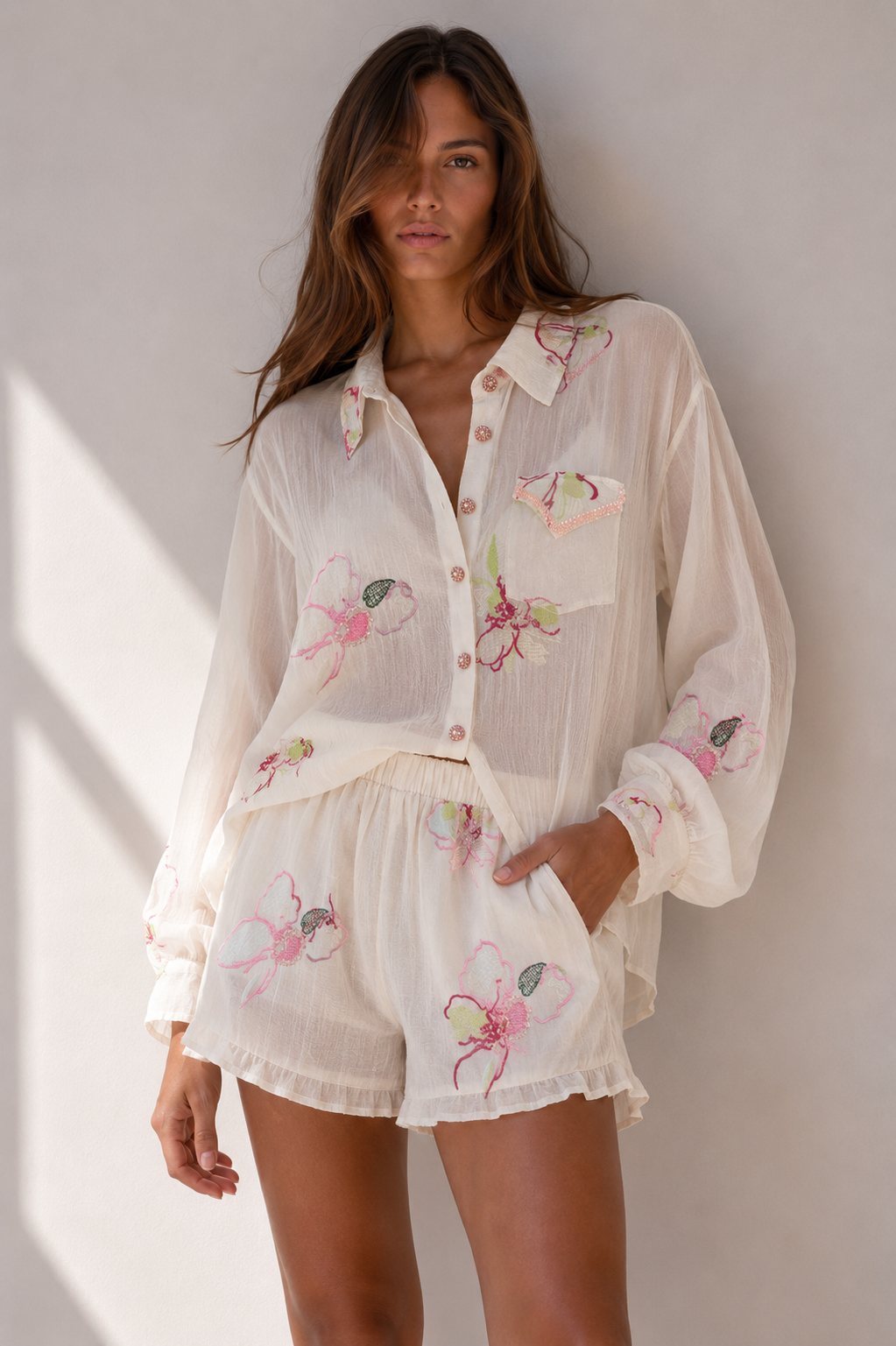 Bluse Flower