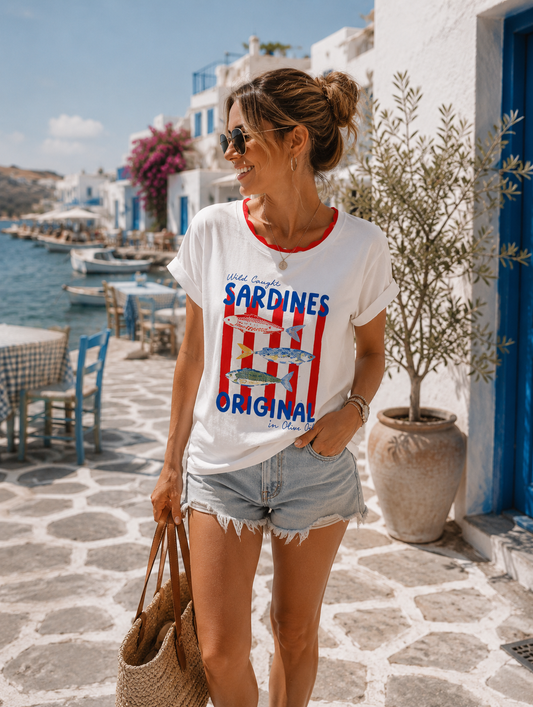 T-Shirt Wild Caught Sardines