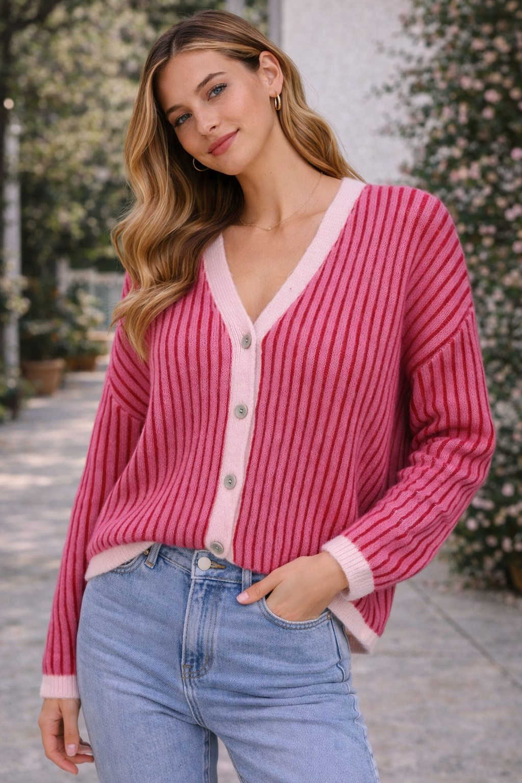 Cardigan Streifen