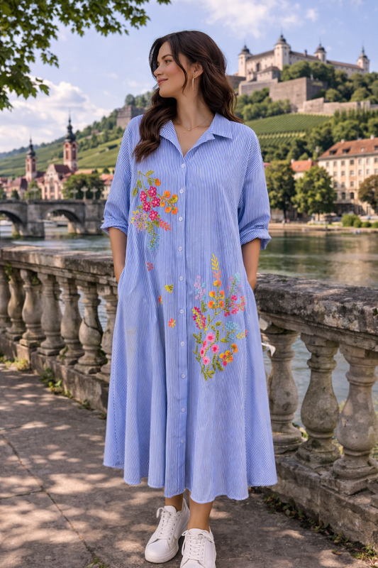Blusenkleid Flower